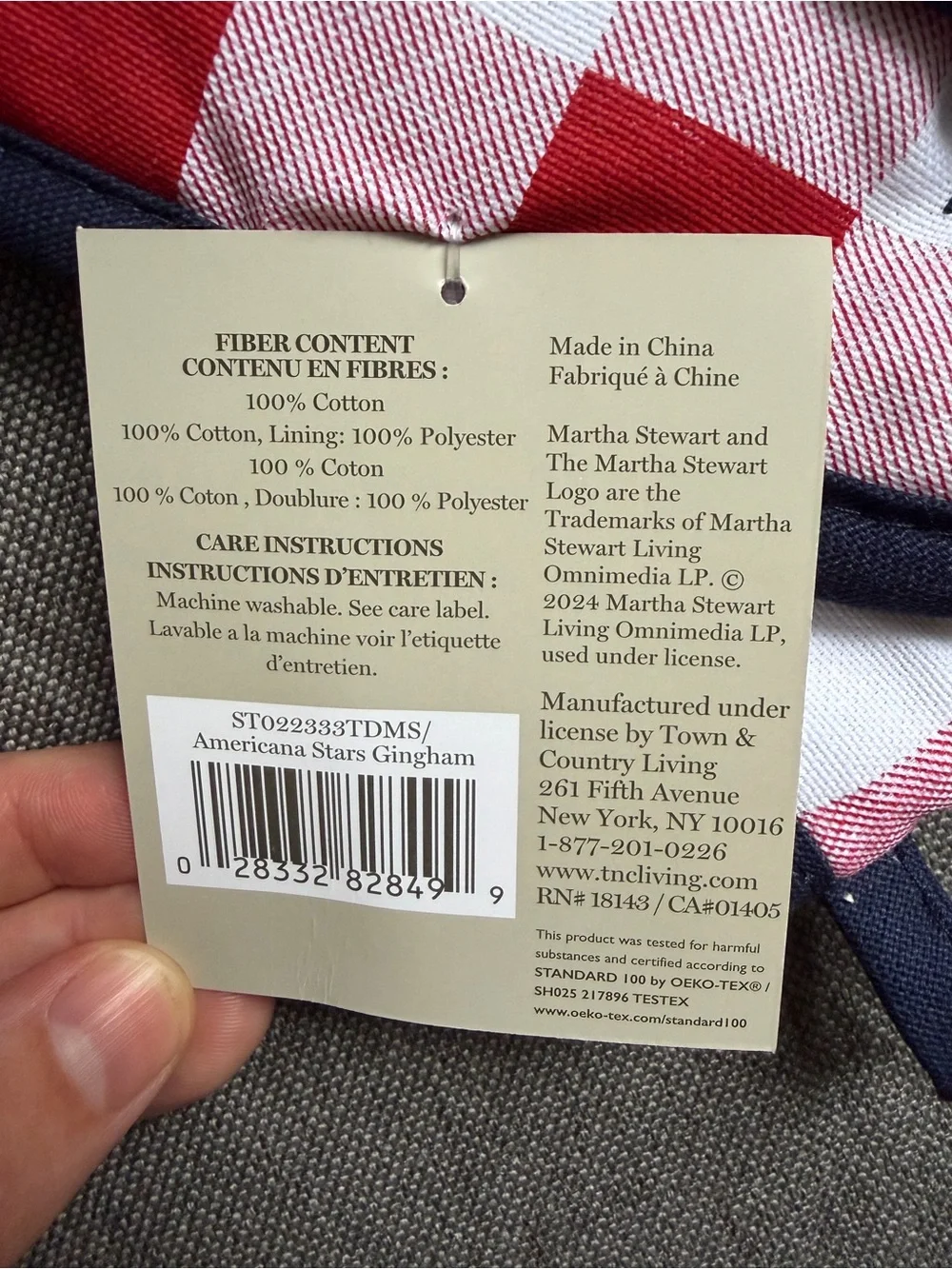 Martha Stewart Oven Mitt/Pot Holder set